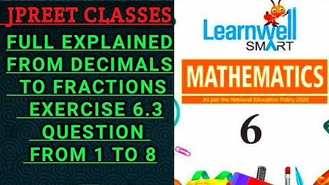 #class6 #learnwell#viralvideo chapter 6 #decimals#basic exercise 6.3 question 1,2,3,4,5,6,7,8#jpreet