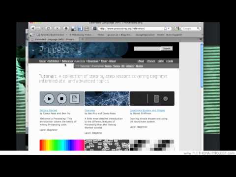 Processing Tutorial 04 - Reference