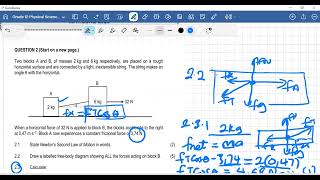 Physical Sciences paper 1 May/June 2026- Newtons Law