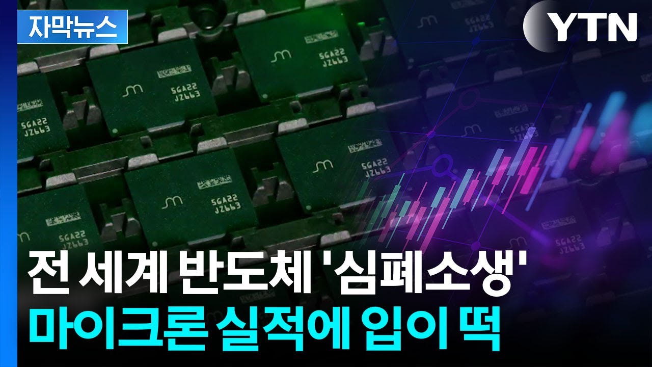 [자막뉴스] "이 정도는 사상 처음"...마이크론 깜짝 실적에 '환호' / YTN