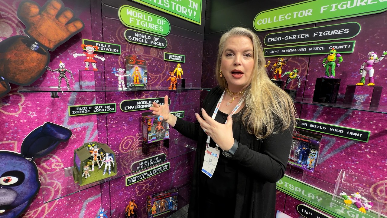Five Nights at Freddy's TOYS with Laura Bird Jaswares Toy Hair NYC 2026
