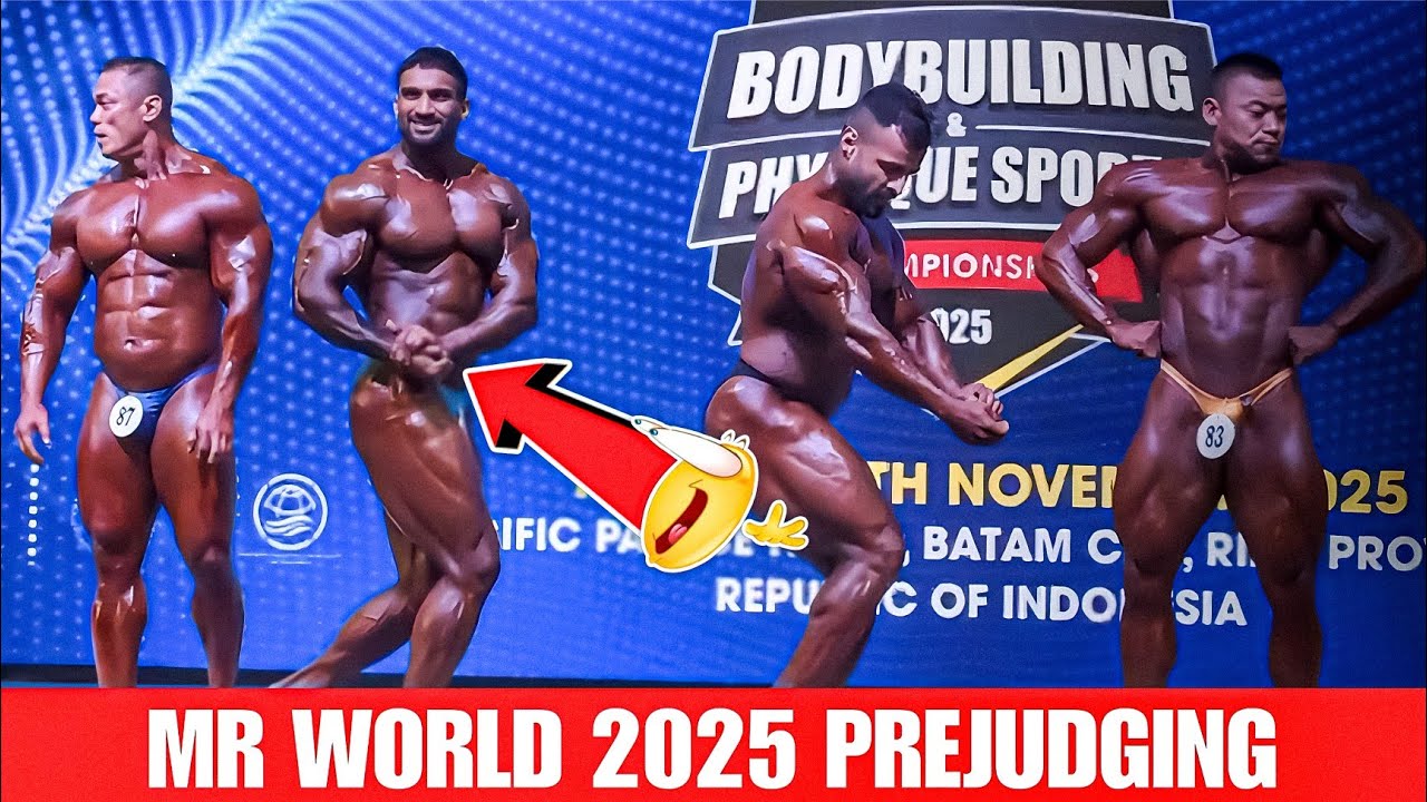 Нитин Чандила, предварительное судейство 🤯 | Чемпионат мира 2025 года