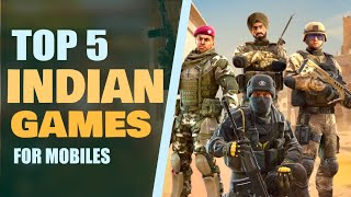 Top 5 INDIAN Games for ANDROID MOBILE 🔥🔥 | Made In INDIA 🇮🇳 | OFFLINE | ARMY Games | screenshot 2