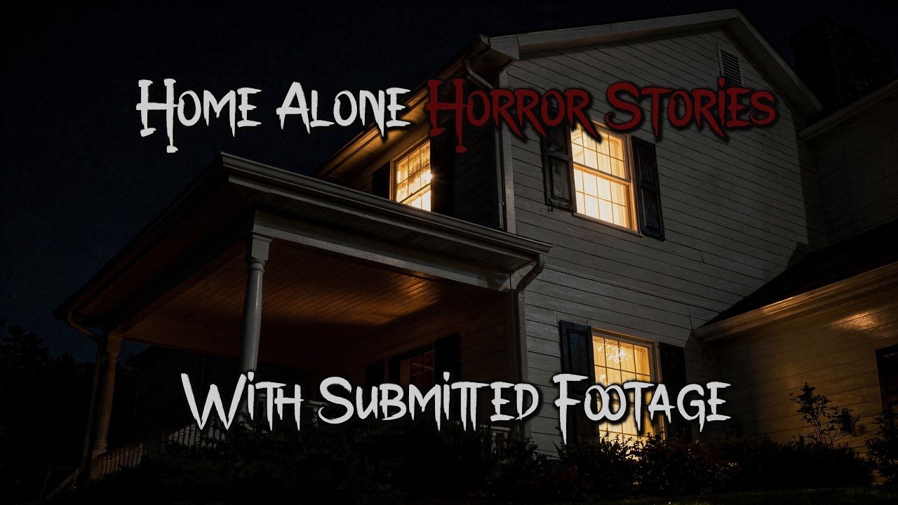 3 Terrifying TRUE Home Alone Stories WITH FOOTAGE