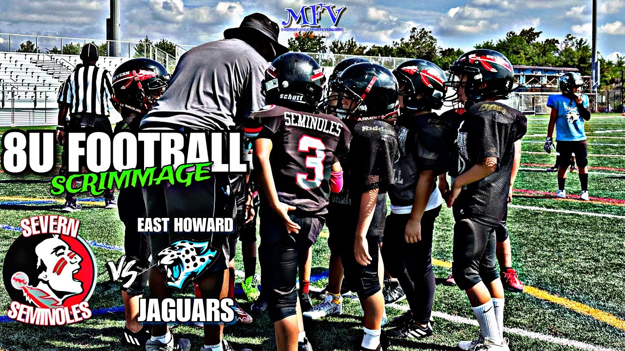 🏈🏈 Severn vs East Howard 8u Scrimmage | Youth Football | Positive Football