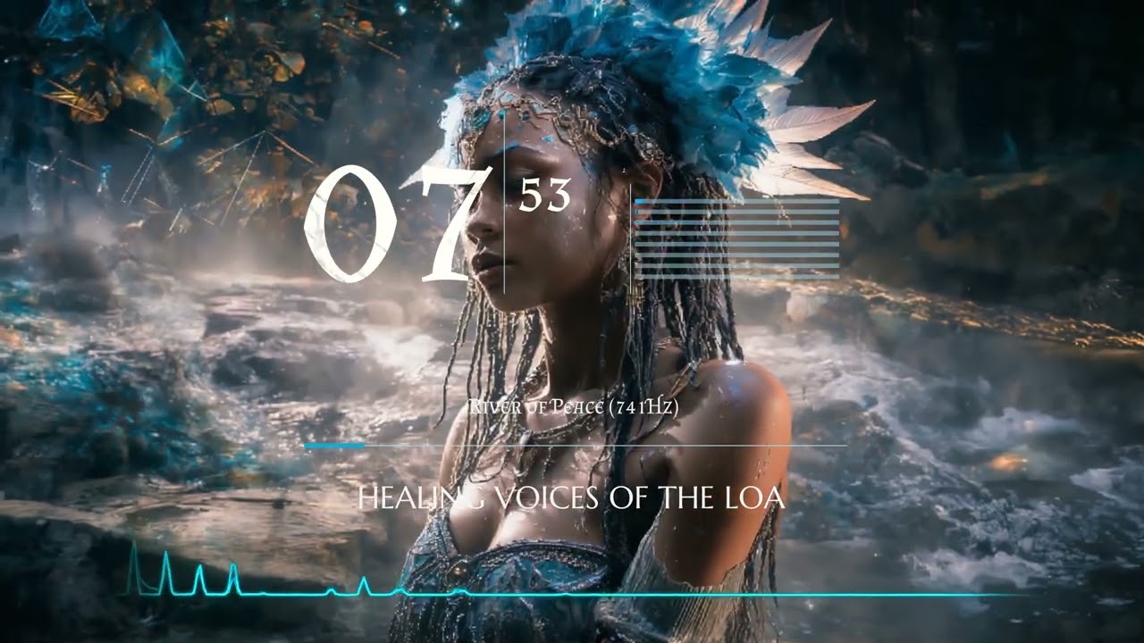 🌊 Healing Voices of the Loa: River of Peace (741Hz)
