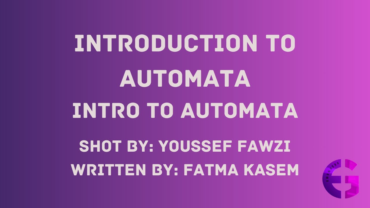 Introduction to Automata - EduGate