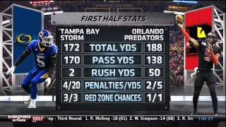 2015 Week 8 Tampa Bay Storm at Orlando Predators