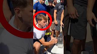 100Lbs Mug Lifting Challenge