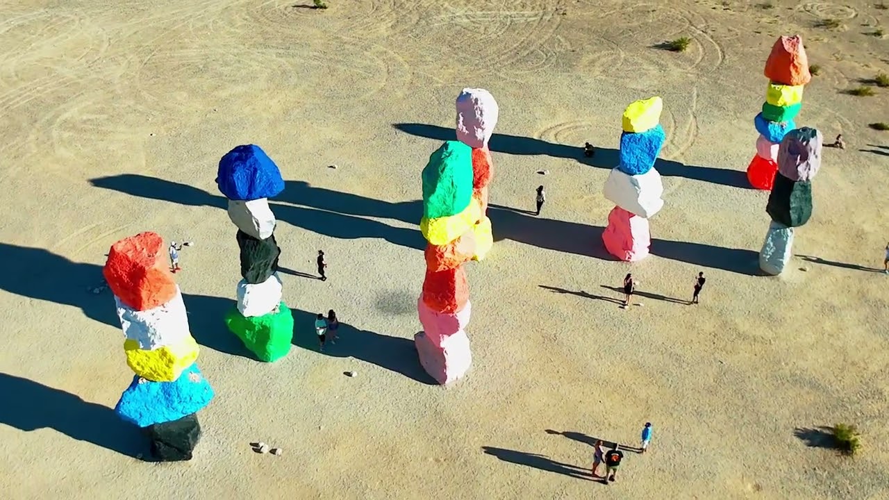 Checking out Shadows at Seven Magic Mountains outside Las Vegas on the 15!