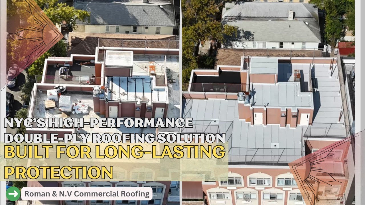 Delivering Long-Term Roofing Solutions: High-Performance Double-Ply Installation in NYC