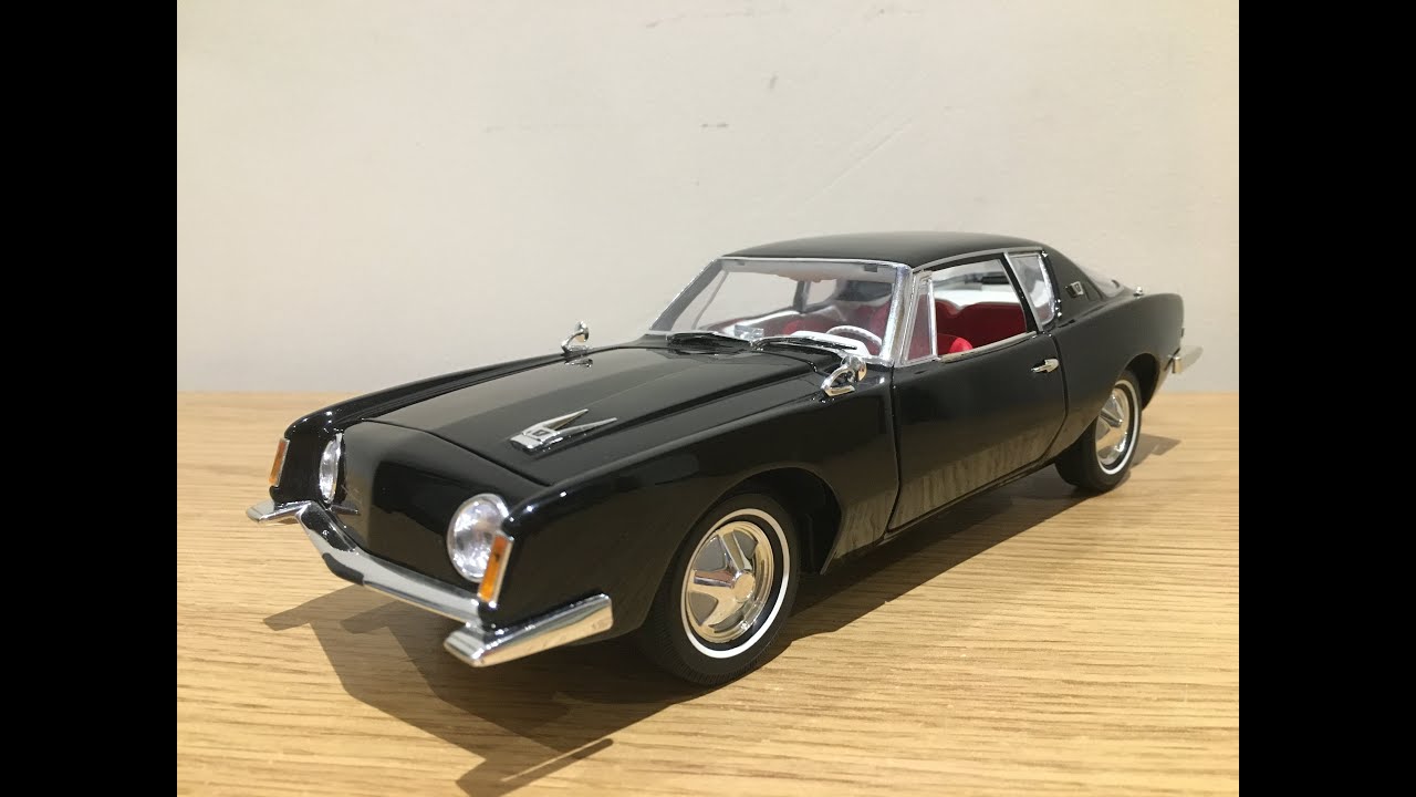 1:18 Signature Models 1963 Studebaker Avanti - YouTube