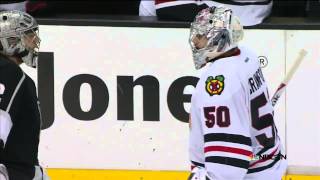 Quick and Crawford butt heads before intermission