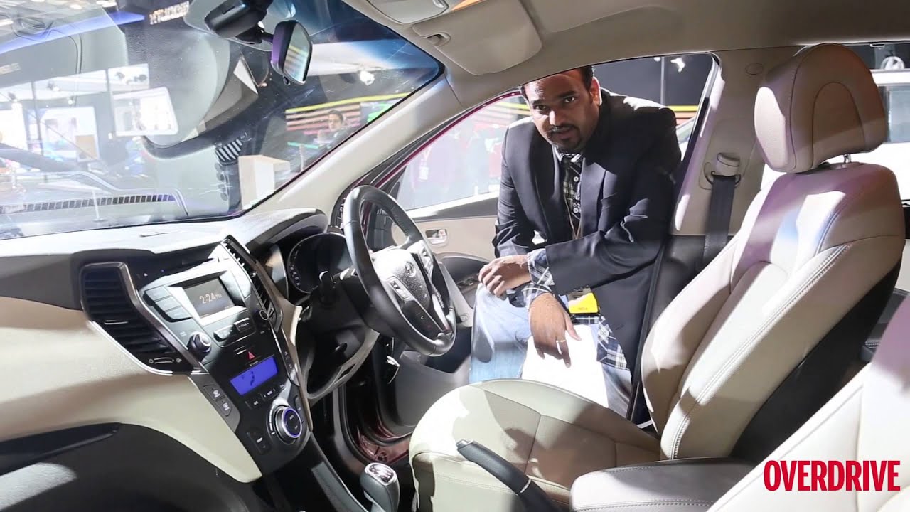 Hyundai Santa Fe launched - 2014 Auto Expo