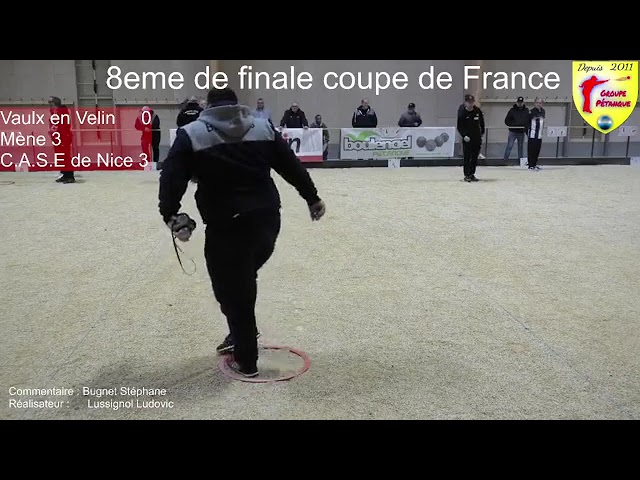 Miniature : Vaulx en Velin vs Nice tête à tête 8eme de coupe de France
