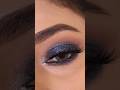Blue Cosmic EyeMakeup Tutorial #makeup #trendingshorts #eyemakeup #makeuptutorial