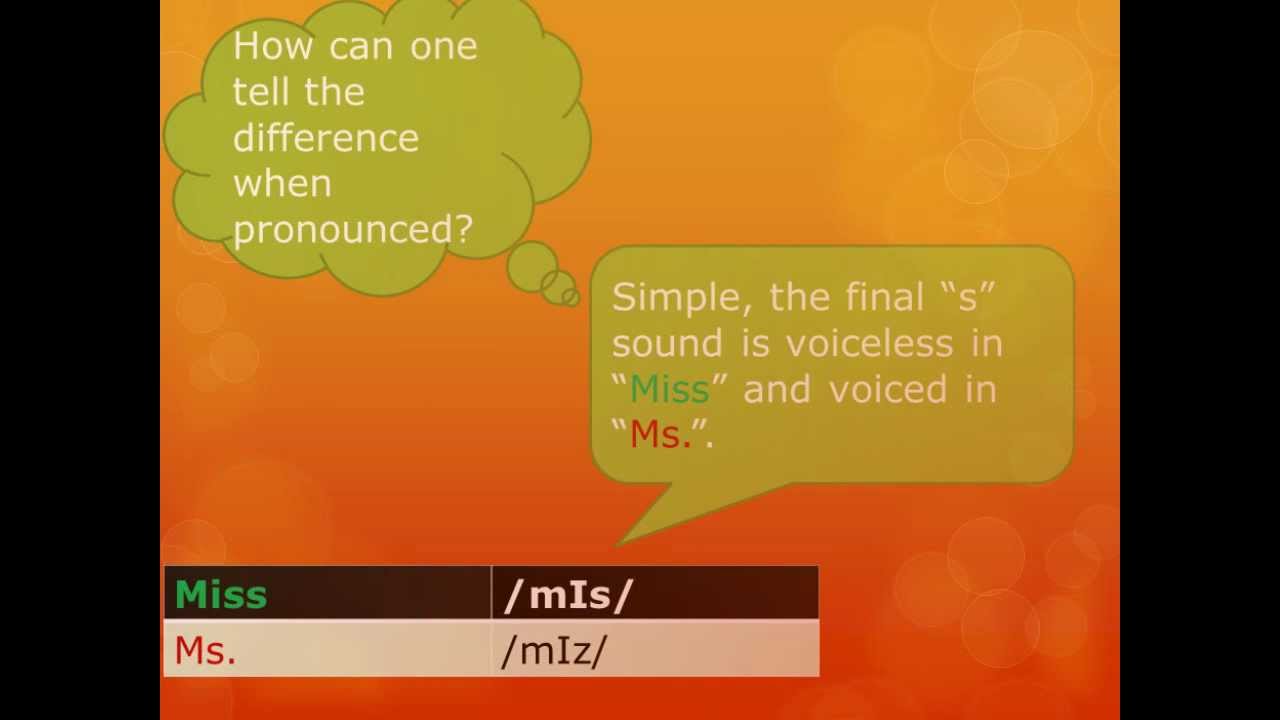 Miss or Ms. Which is more appropriate?