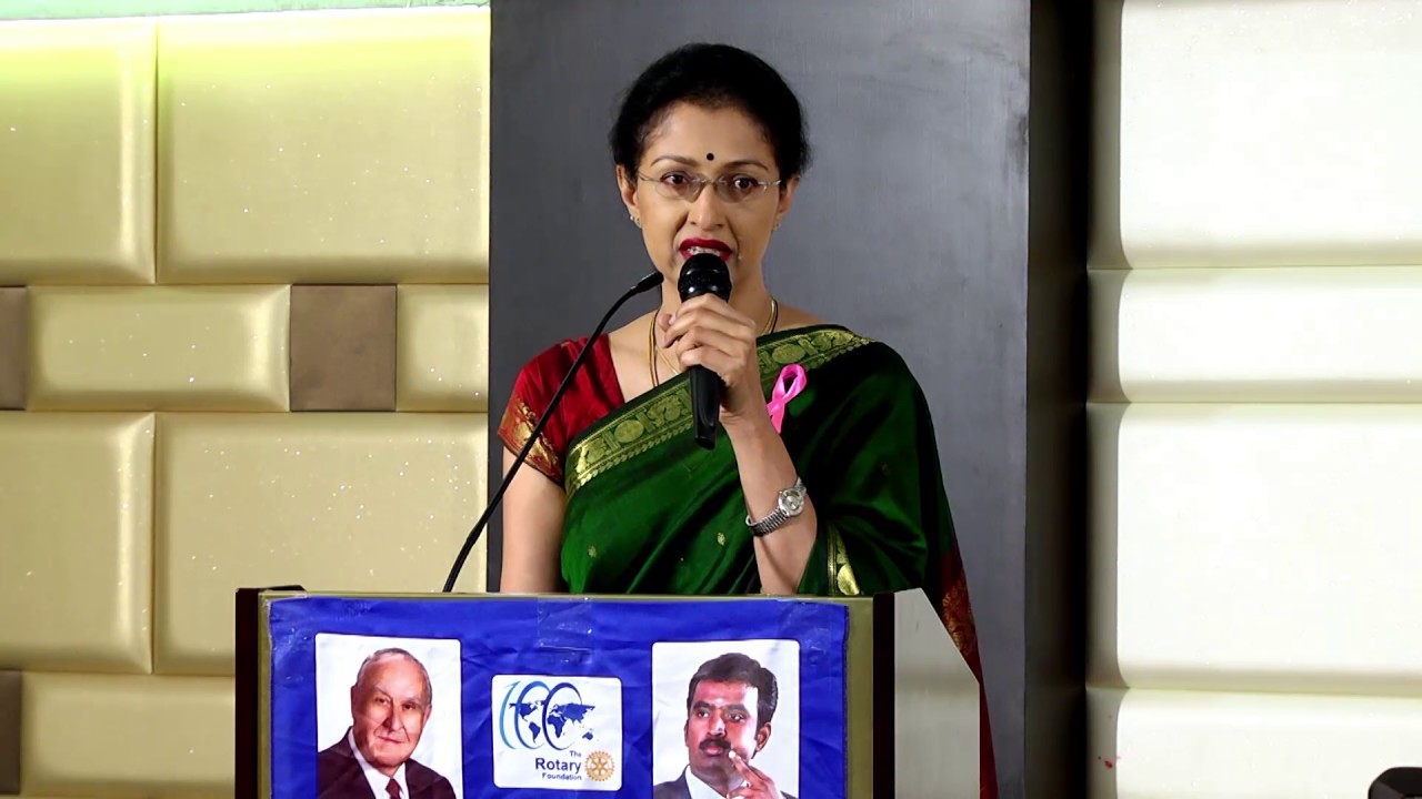 Gautami Tadimalla's speech on women empowerment at Madurai