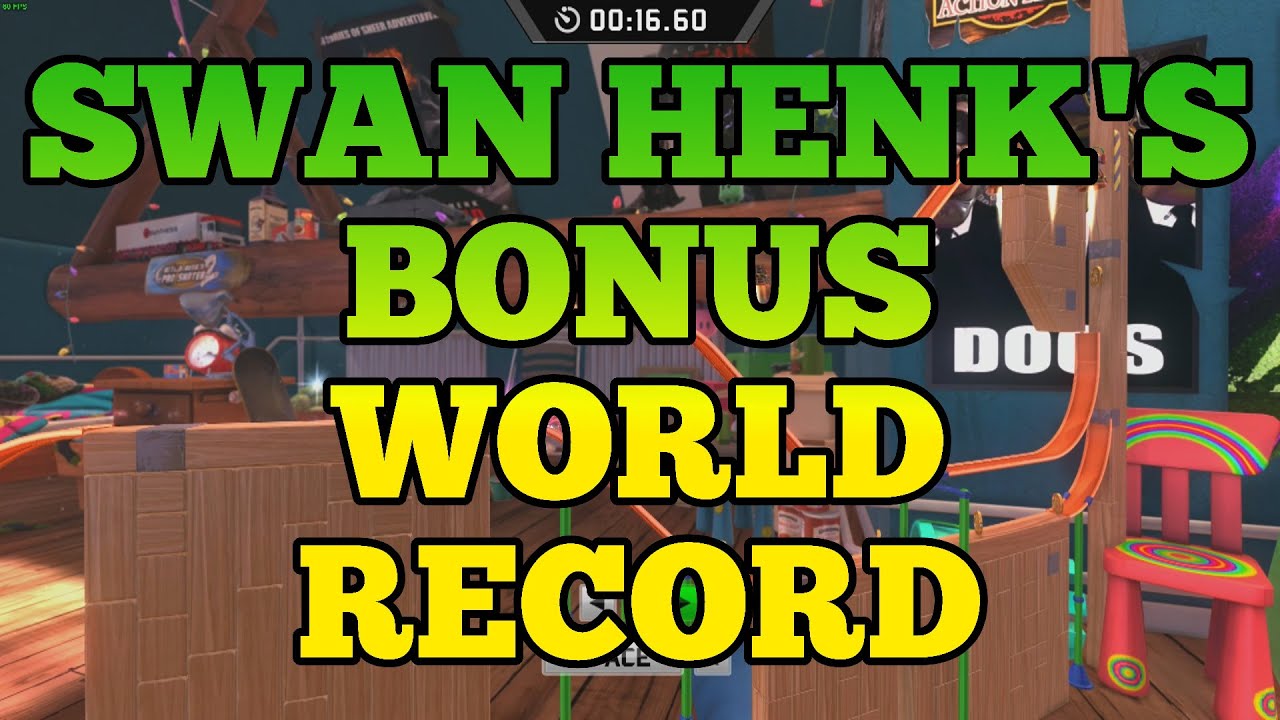 Action Henk - ''Swan Henk's Bonus'' in 18.17 - Rank 1 WORLD RECORD!