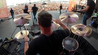 Luke Combs "My Kinda Folk"- Jake Sommers Drum Cam LIVE from The New Orleans Jazz Fest