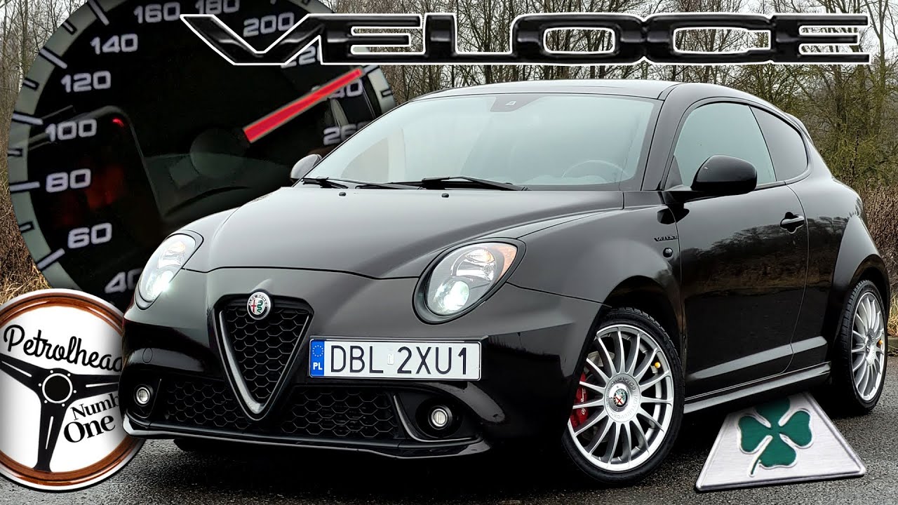 2016 Alfa Romeo Mito Veloce 1.4 MultiAir (180 KM) | V-MAX, 0-100, 100-200 km/h, Test, AUTOBAHN. | 4K