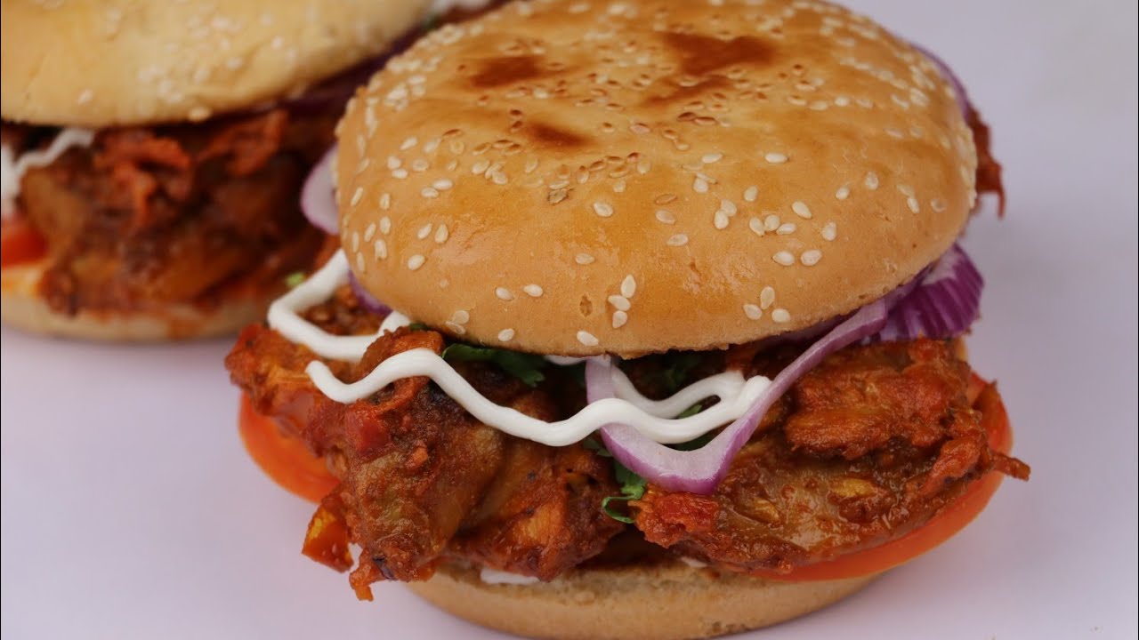 Butter Chicken Burger By Recipes Of The World YouTube