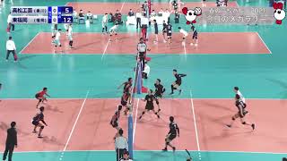 きょうのメガラリー･2021年1月7日(木) 男子準々決勝 高松工芸(香川)vs東福岡(福岡)