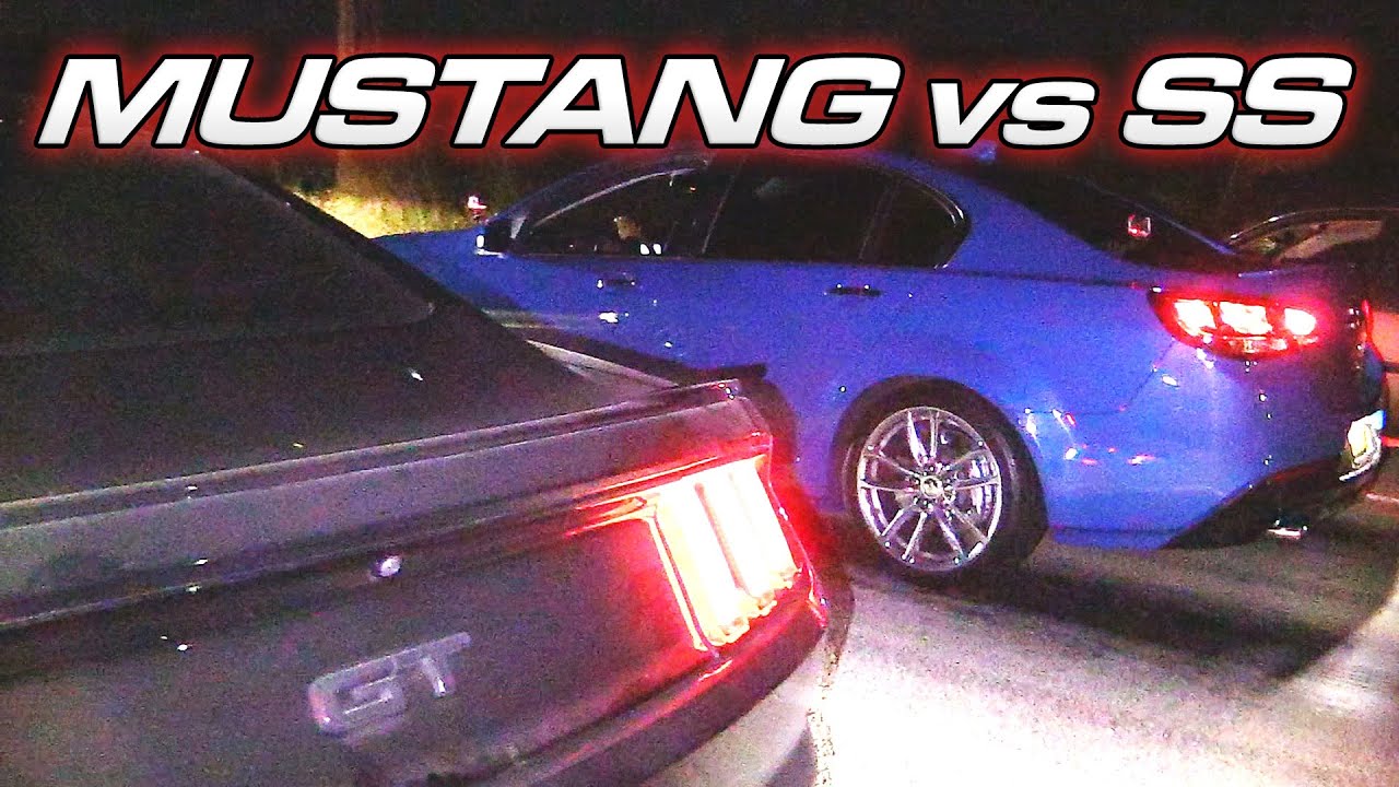 chevy ss vs 15 mustang gt youtube full size vs standard car