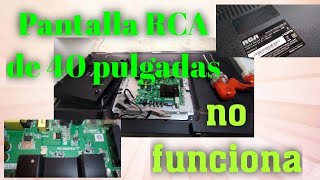40-inch RCA TV, not working, solution 👍👍