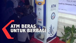 ATM Beras Bagi Warga Miskin