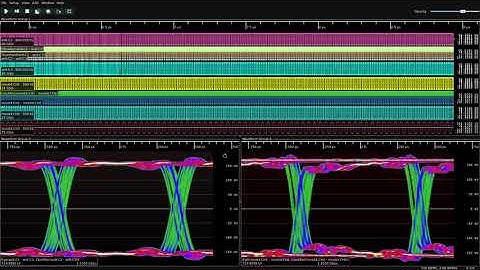 Combining a LeCroy and Tek scope under one glscopeclient instance!