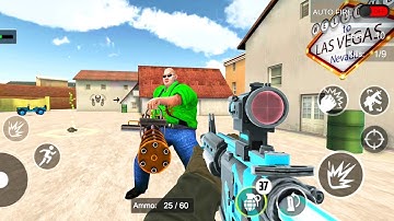 Police Counter Terrorist Shooting - FPS Strike War Gameplay Walkthrough Android