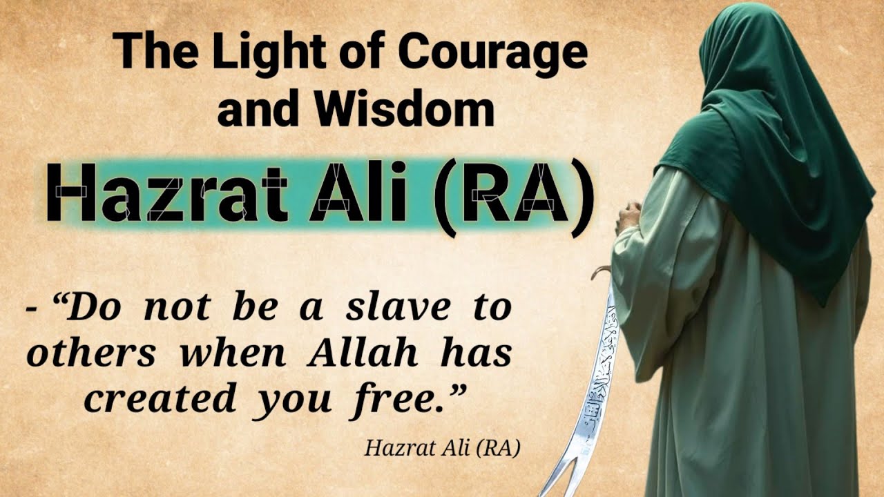 Hazrat Ali (RA) Story // Learn English through story ☘️ // Improve your ...