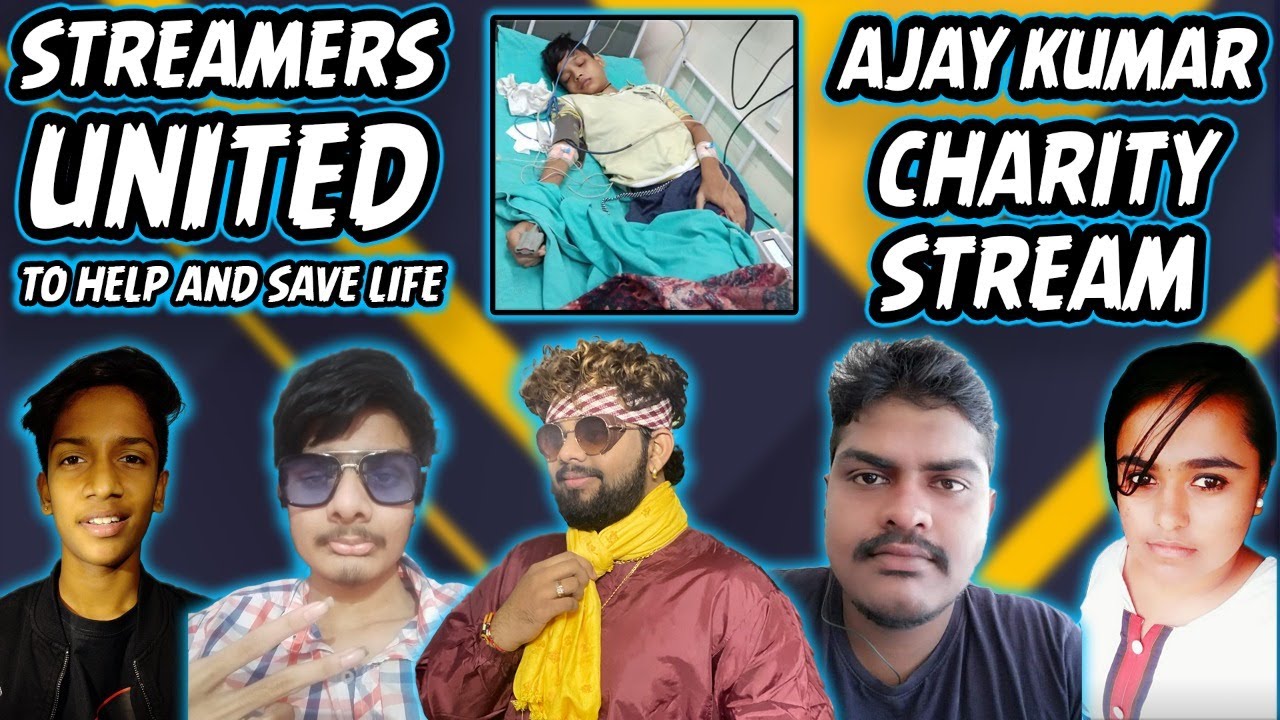 Telugu Charity Stream For Ajay Kumar | United Charity Stream | 