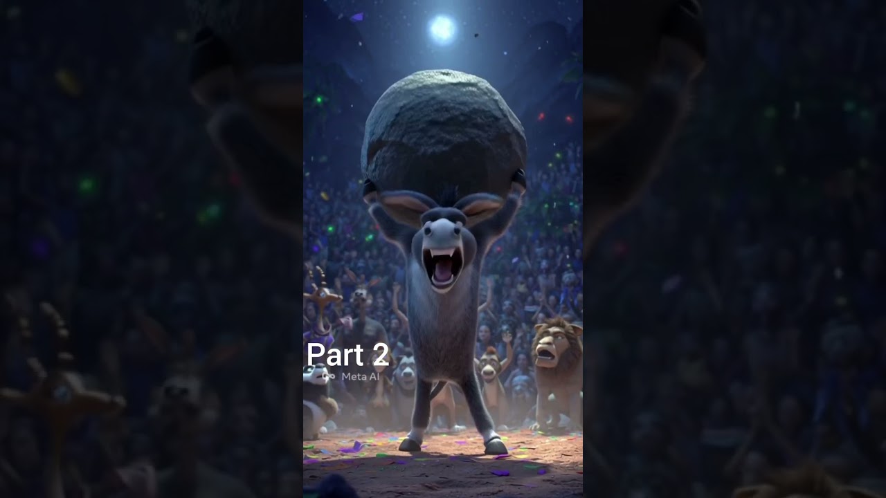 Donkey vs a Tiger?! 🐴🐯The Jungle Competition That Shocked Everyone | Did Mangu Really Win?