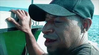 Returning to Samarai Island from the Engineer Islands.