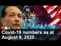 Covid 19 Numbers As At August 9 2020