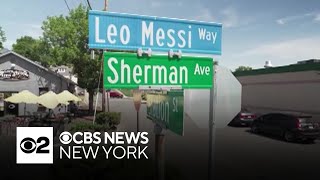 New Jersey street renamed after soccer star Messi