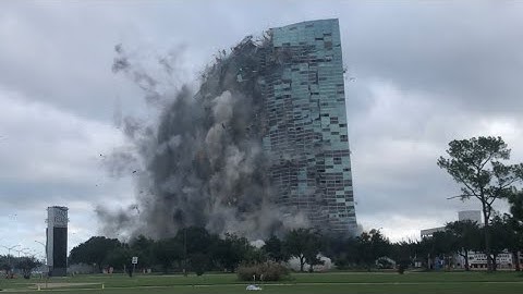 The Capital One Building Implosion, Lake Charles, LA (9/7/2024)