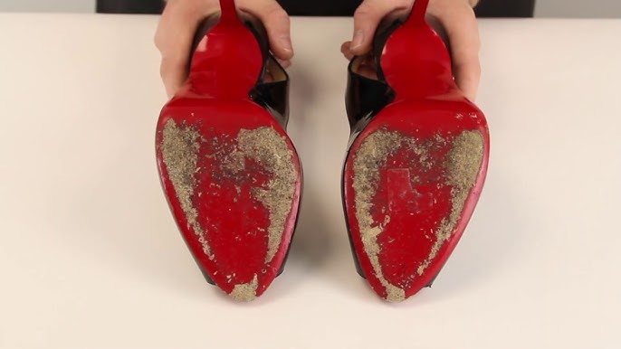 Paint To Restore Christian Louboutin Red Bottoms Red Soles Re-finish Formula