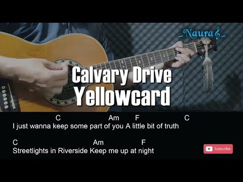Yellowcard - Calvary Drive Guitar Chords Lyrics