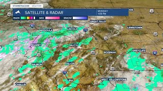 Chilly, windy, rain and high mountain snow