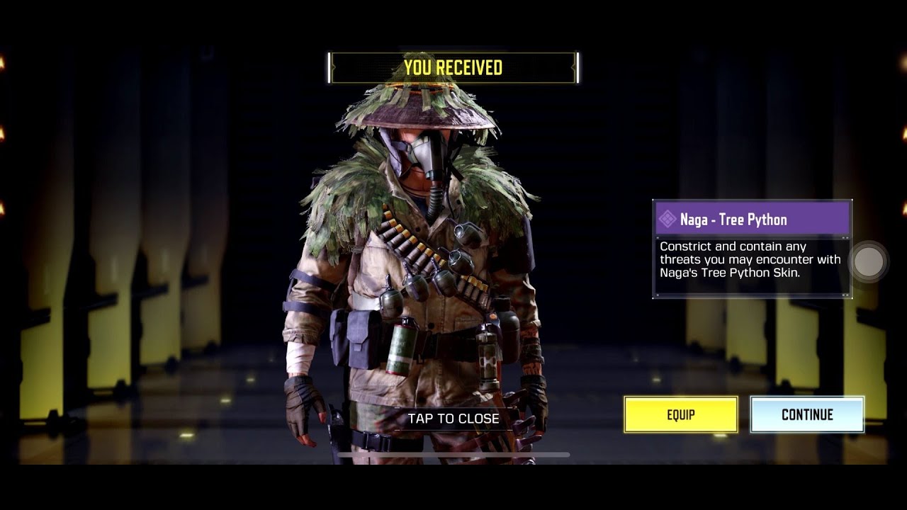 COD MOBILE *NEW* DARK OF THE WILDS LUCKY DRAW OPEN + UNLOCKE NAGA ...