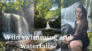 Four Waterfall Walk in the Brecon Beacons ⛰️🥾 Wild swimming on a hot day 
