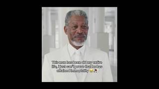 is morgan freeman immortal??? #morganfreeman #facts
