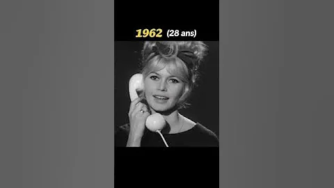 Évolution de Brigitte Bardot (1951-2023)