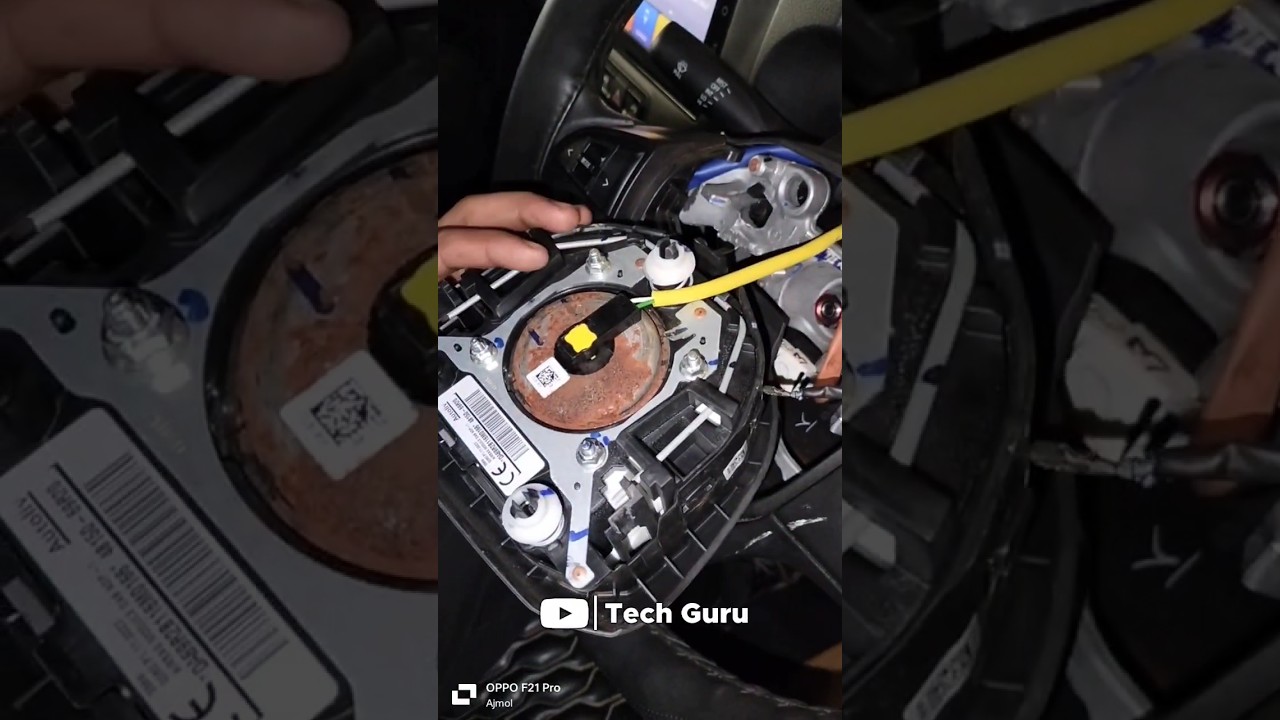 how to remove airbag of maruti's spresso vehicle #youtubeshorts #shorts #carlover #viral #maruti
