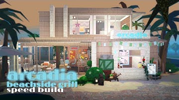 arcadia beachside grill | Welcome to Bloxburg: Speed Build | $470k