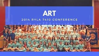 RYLA 7410 2014 Art Group Cheer