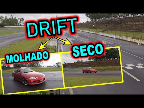 FAZENDO DRIFT NA PISTA MOLHADA E PISTA SECA .